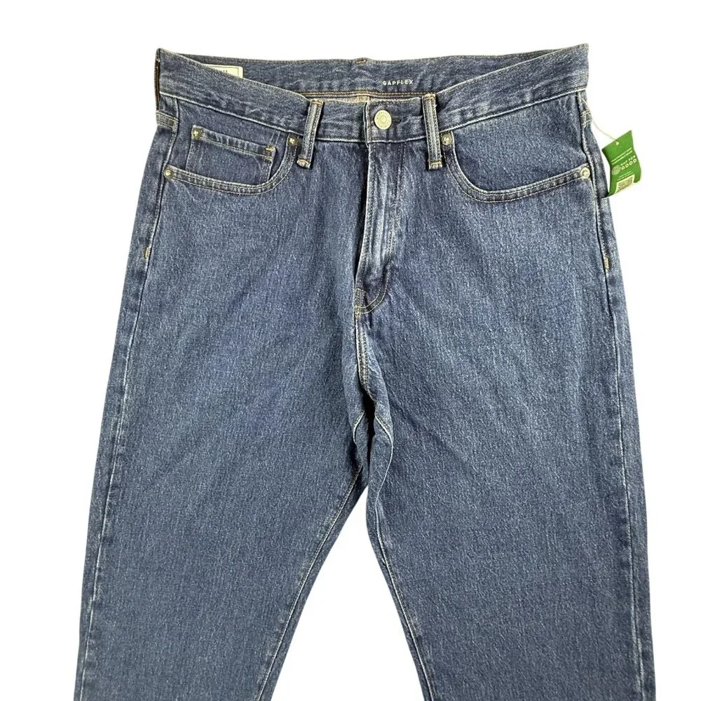 GAP Relaxed Men's Jeans - Classic Blue Denim